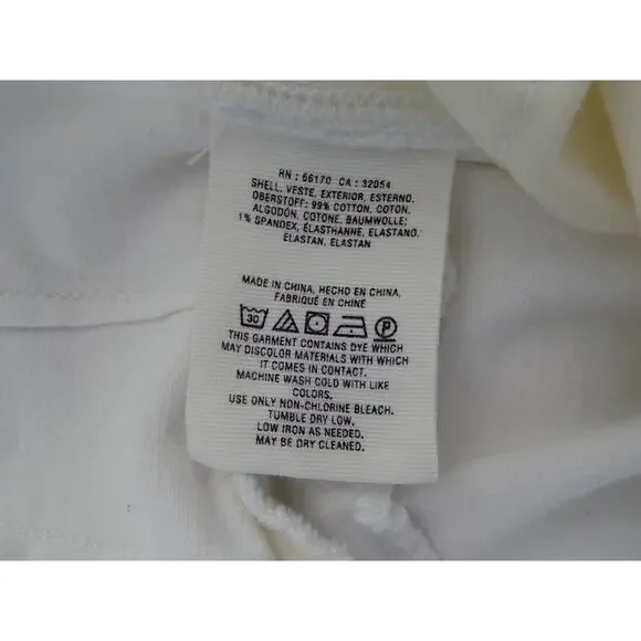 Anthropologie Pilcro and the Letterpress white high rise bootcut jeans size 27 - Picture 7 of 8